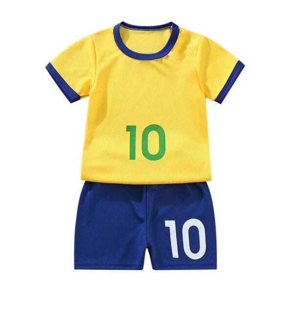 brazil football jersey for kids